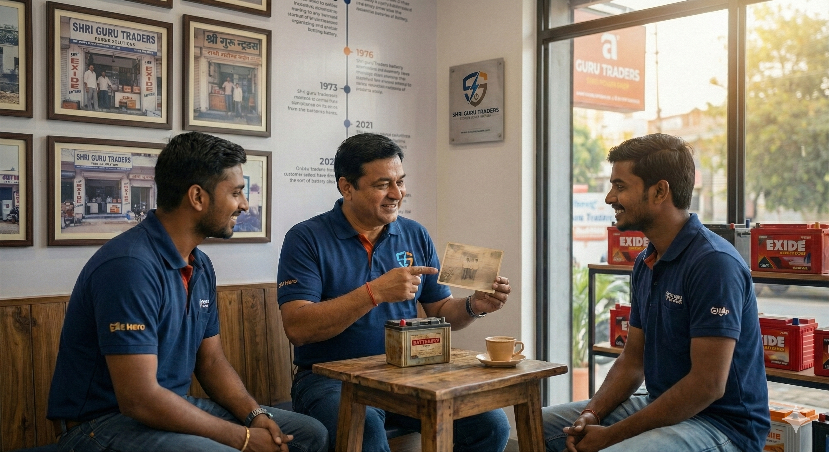 Our Story - Shri Guru Traders Journey